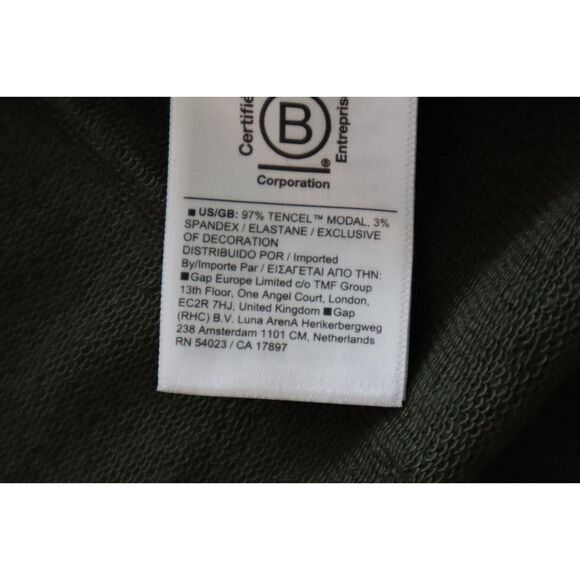 Athleta 842674-04 Women's Sz S Green Coaster Luxe Recover High Hip Sweatshirt - Picture 4 of 9